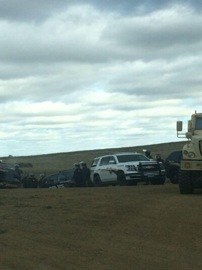 DAPL Protest Road Block
