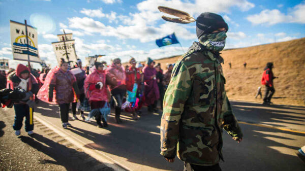 Standing Rock Protester