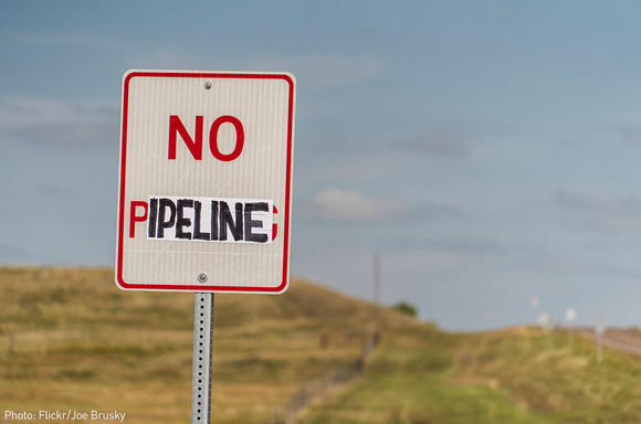 no pipeline sign