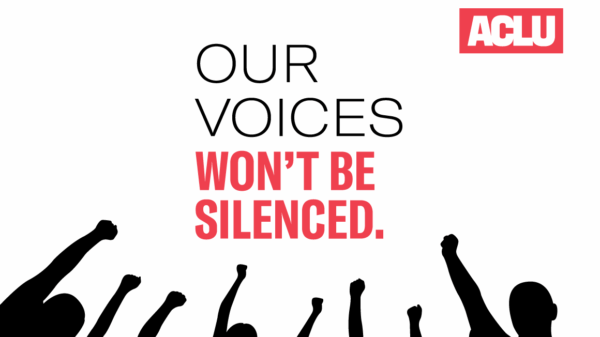 Our Voices Wont Be Silenced Graphic
