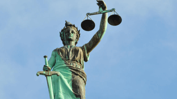 Justice, head on photo