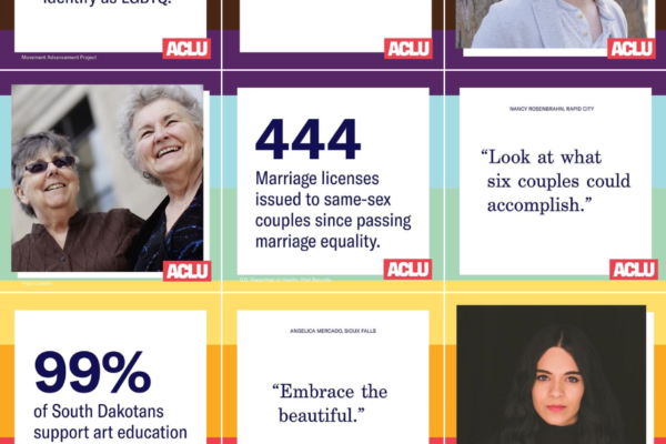 ACLU instagram grid