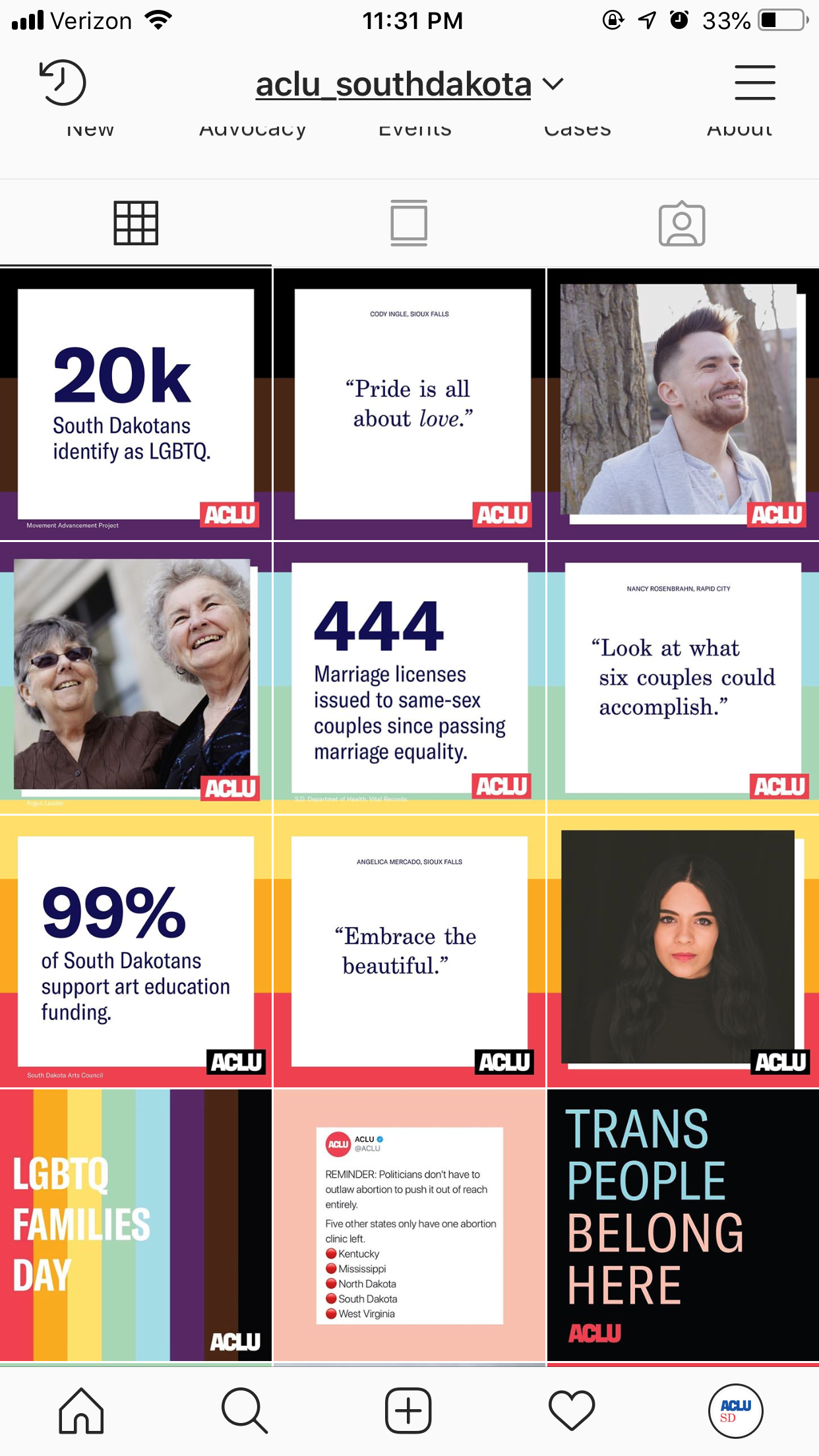 ACLU of South Dakota Launches LGBTQ Online Advocacy Campaign - ACLU of ...