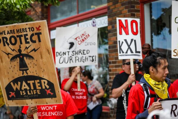KXL protest in rapid city