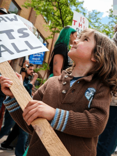 Protect the Protectors Rally, SD kid