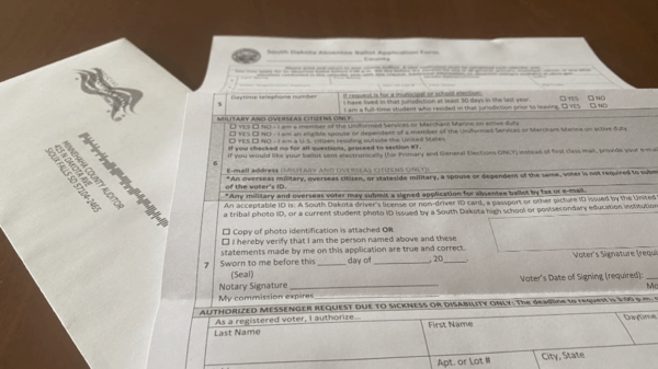 voet absentee in south dakota