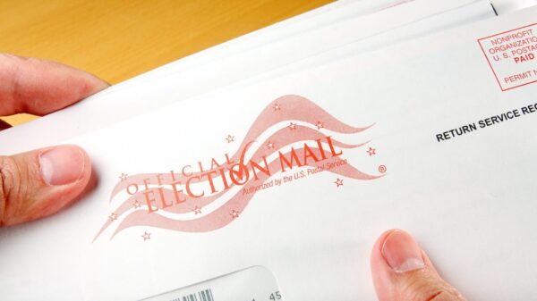 Image of voting by mail