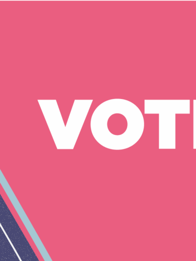 Graphic that reads "VOTE" with a South Dakota logo