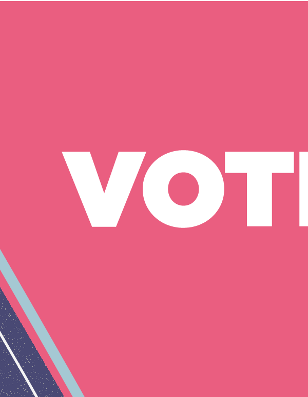 Graphic that reads "VOTE" with a South Dakota logo