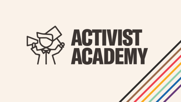 Web activist academy banner
