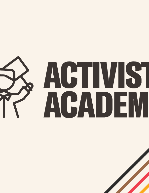 Web activist academy banner
