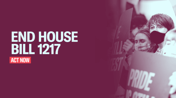 End House Bill 1217 ACT NOW Banner