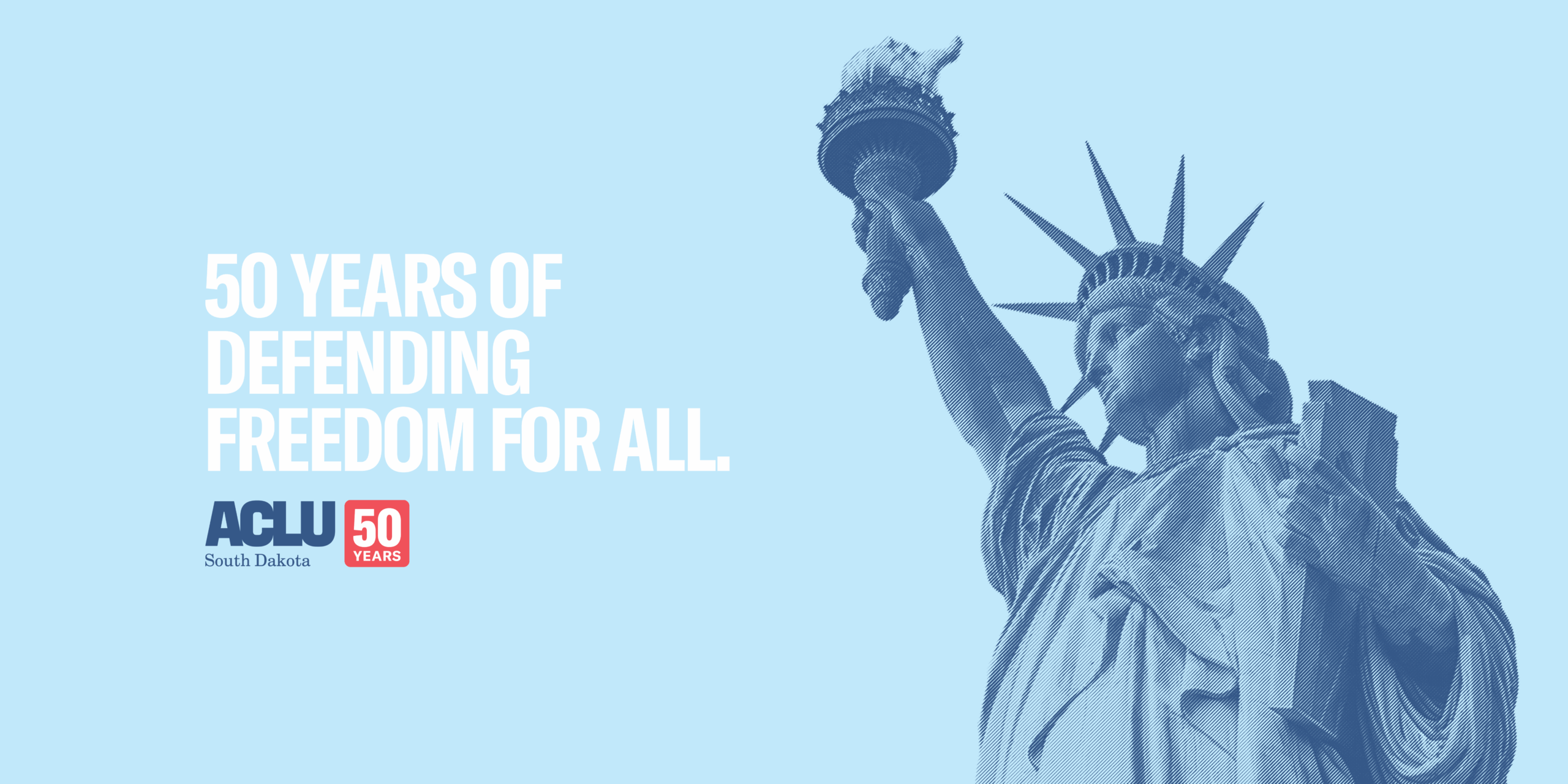 50 years of celebrating freedom for all - banner