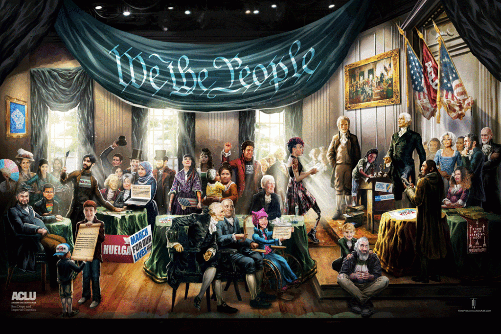 ACLU We the People illustration