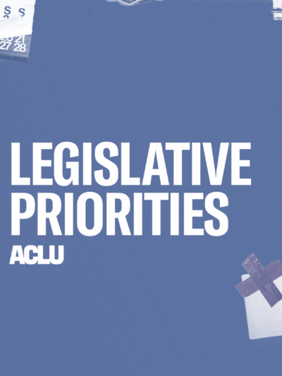 Legislative Priorities