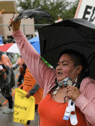 Social studies standards protest_Candi