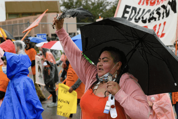 Social studies standards protest_Candi