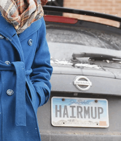HAIRMUP Vanity Plate
