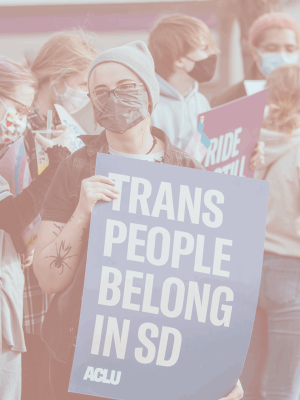 trans people belong in sd poster
