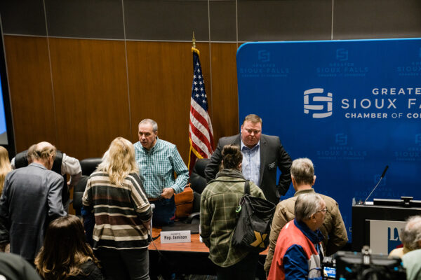 Speaking to lawmakers at an event 2