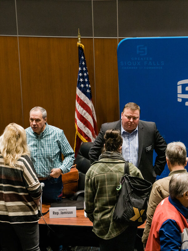 Speaking to lawmakers at an event 2