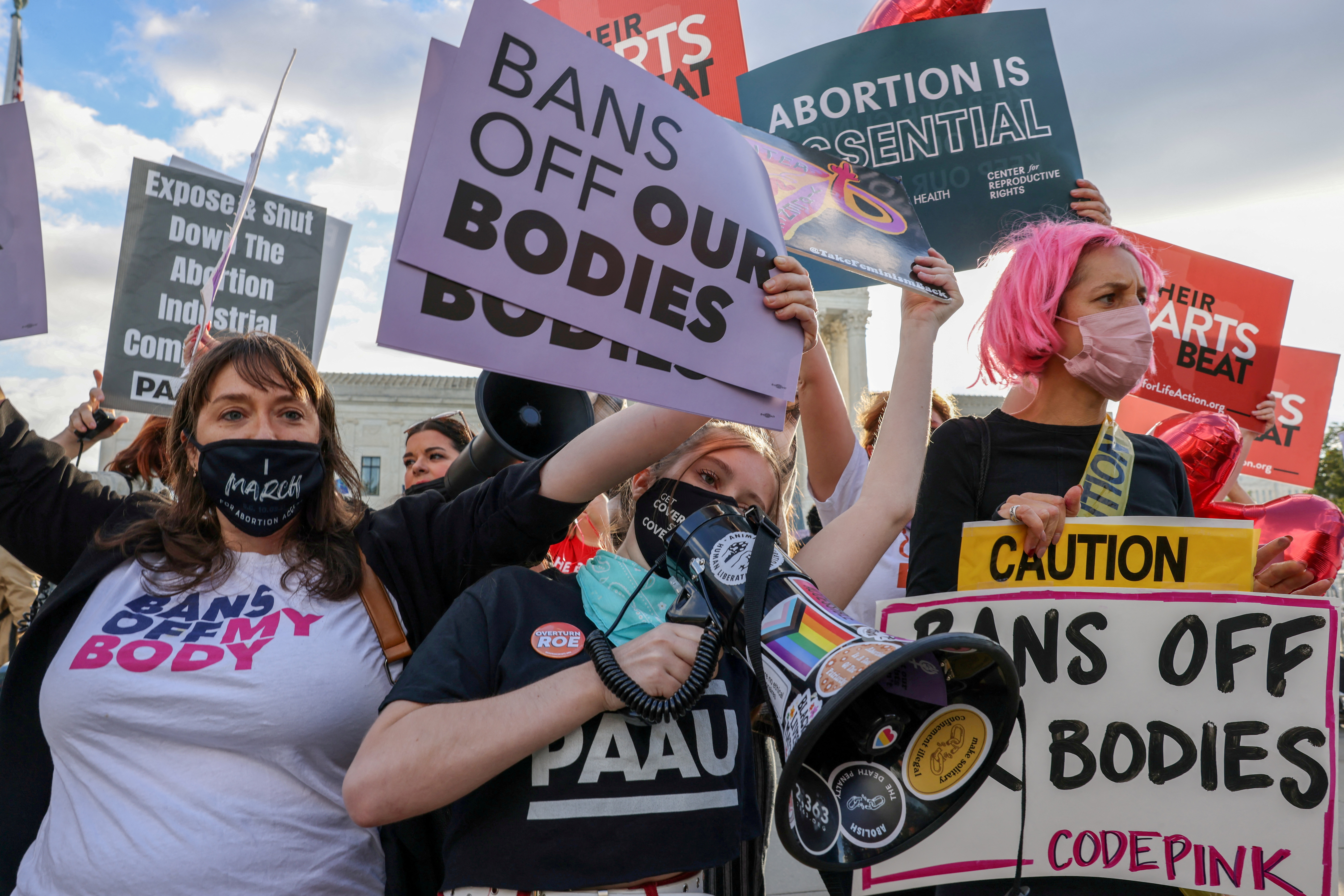abortion rights protest