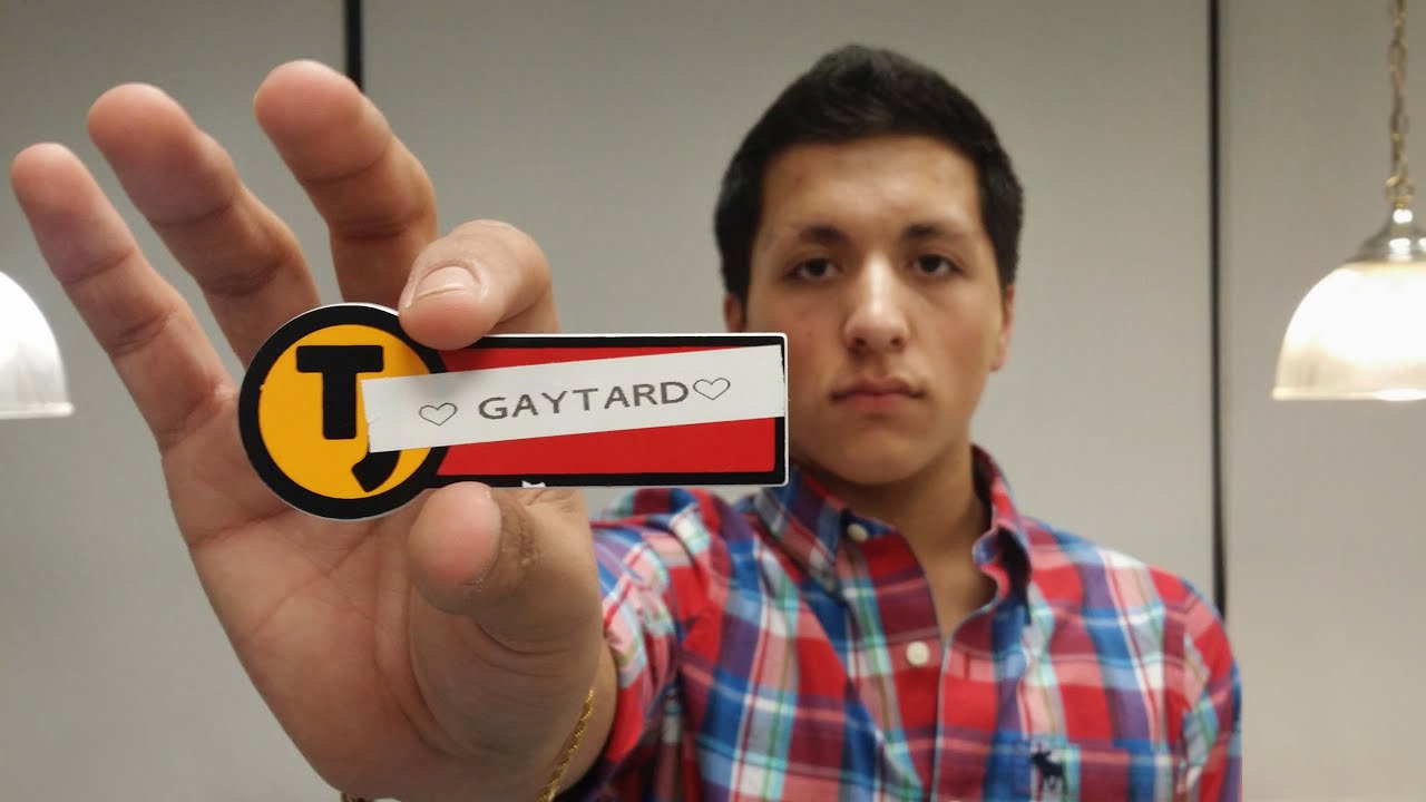 Taco John's called me a gaytard
