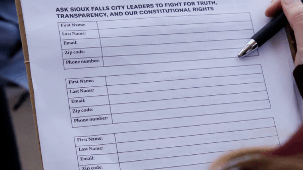 Petition demanding transparency surrounding Operation Prairie Thunder