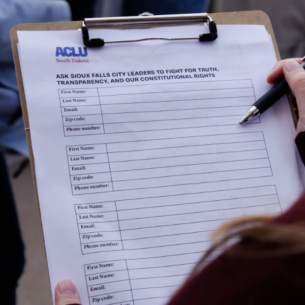Petition demanding transparency surrounding Operation Prairie Thunder