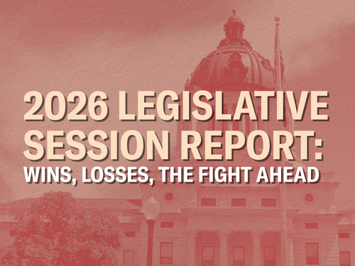Legislative Session Report