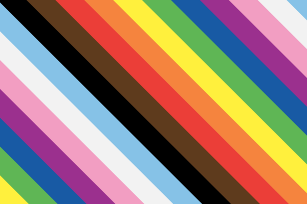 Rainbow Pride stripes