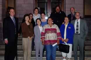 Photograph of ACLU clients in Antoine v. Winner case Winner Settlement