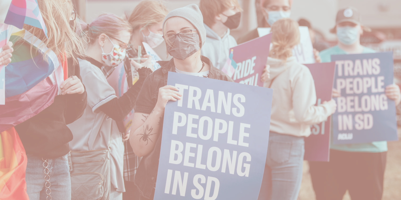 trans people belong in sd poster
