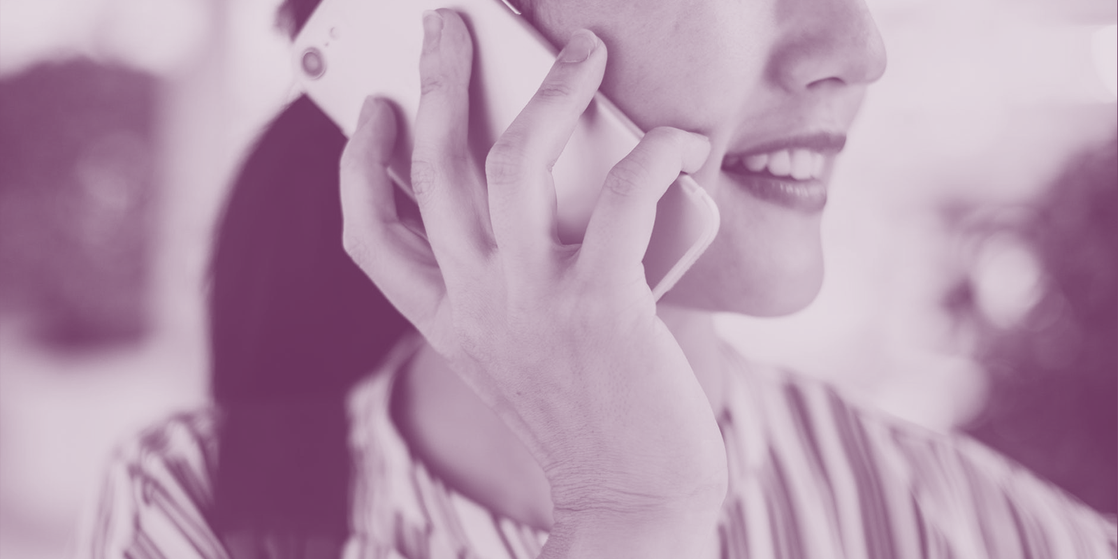 Image of person making a phone call 