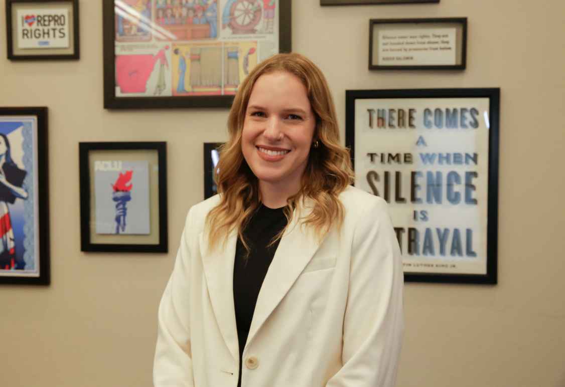 Sarah Parkin, digital communications associate