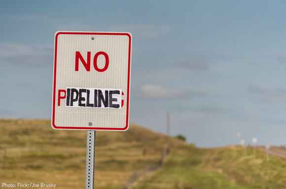 no pipeline sign