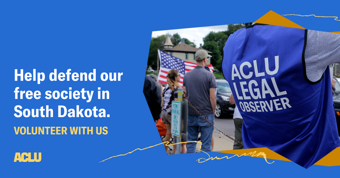 Help defend our free society in South Dakota