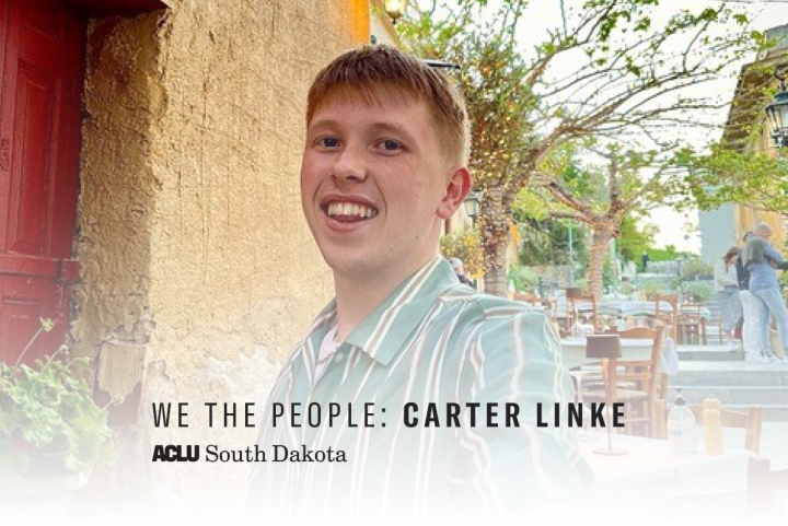 Carter Linke-we the people banner