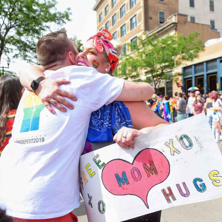 Image of Jess Jasso with Free Mom Hugs 