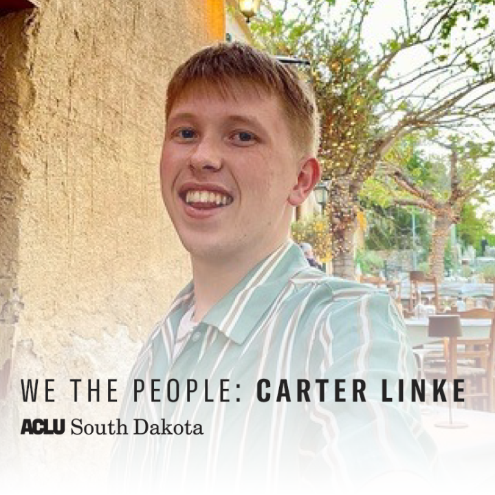 Carter Linke-we the people banner