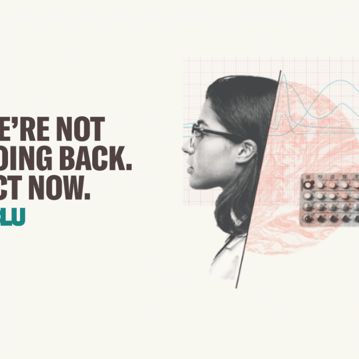 We're not going back. Act now! - banner
