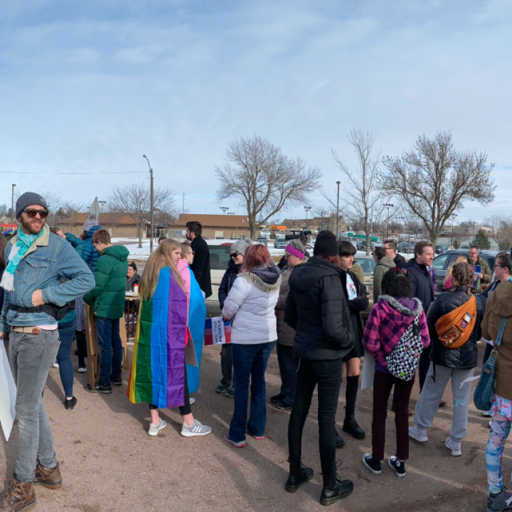 Protest image, Feb 1