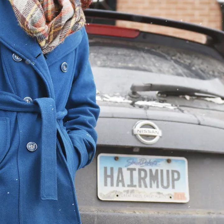 HAIRMUP Vanity Plate