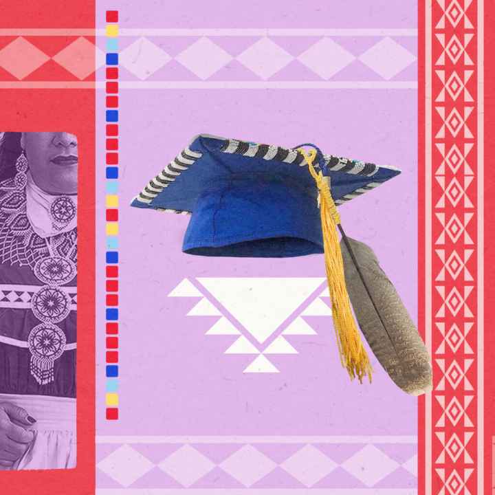 Tribal regalia banner